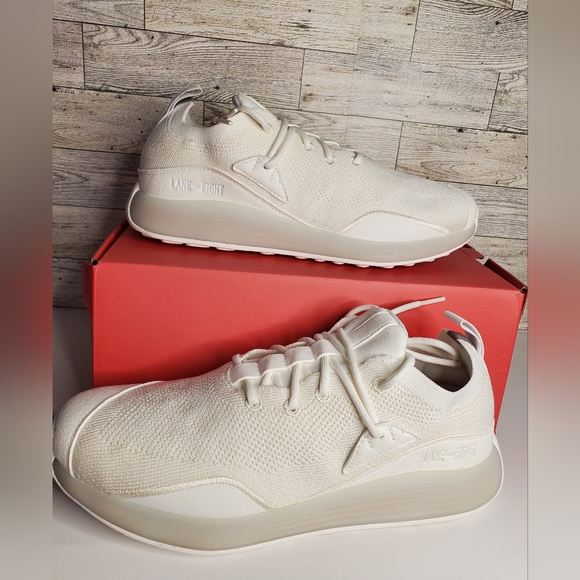 🆕 LANE EIGHT MEN'S 8 HITT TRAINERS ARTIC WHITE AE2001 ATHLETIC SHOES - Picture 3 of 12
